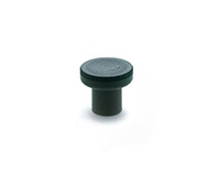 EKK. (inch sizes)-Mandos moleteados de control con corte de diamante
